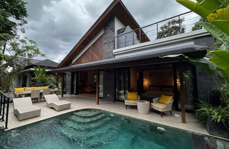 Rental of a new spacious villa, Sayan area, Bali, Indonesia